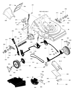 Part Location Diagram of F-010452M Murray Instruction Book